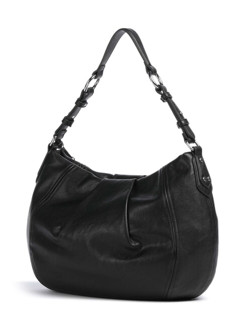 IREM Schultertasche mit Schultergurt SCHWARZ - Damentaschen