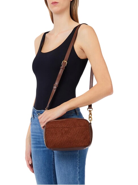 FAIZA Mini-Schultertasche Tabak - Damentaschen