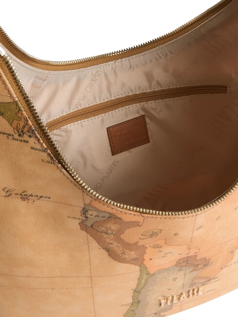 GEO CLASSIC Hobo-Schultertasche NAT&Uuml;RLICH - Damentaschen