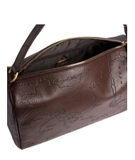 ALVIERO MARTINI PRIMA CLASSE ANTIQUE GEO Handtasche mit Schulterriemen Schokolade - Damentaschen - 3