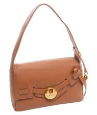 LOVE MOSCHINO PADLOCK Schultertasche mit Schultergurt Waln&uuml;sse - Damentaschen - 2