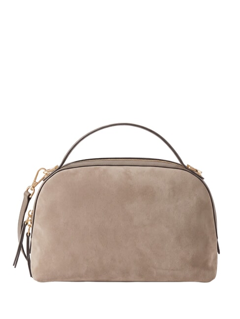 B-GALLERY Handtasche mit Schulterriemen nat&uuml;rlich/asche/kakao - Damentaschen