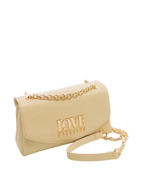 GILDED Schultertasche mit Kette Butter - Damentaschen