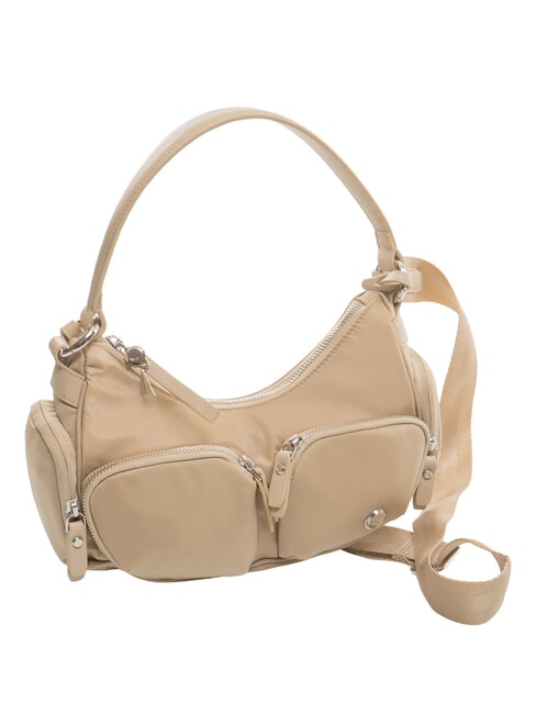 KARISSA EVO Schultertasche mit Schultergurt Sandbeige - Damentaschen