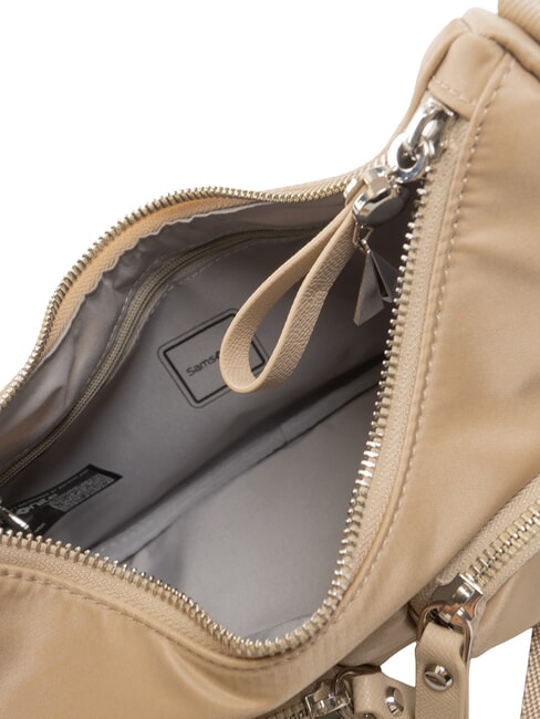 KARISSA EVO Schultertasche mit Schultergurt Sandbeige - Damentaschen