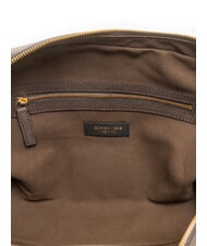 BORBONESE B-GALLERY Handtasche mit Schulterriemen Asche/Kakao - Damentaschen - 5