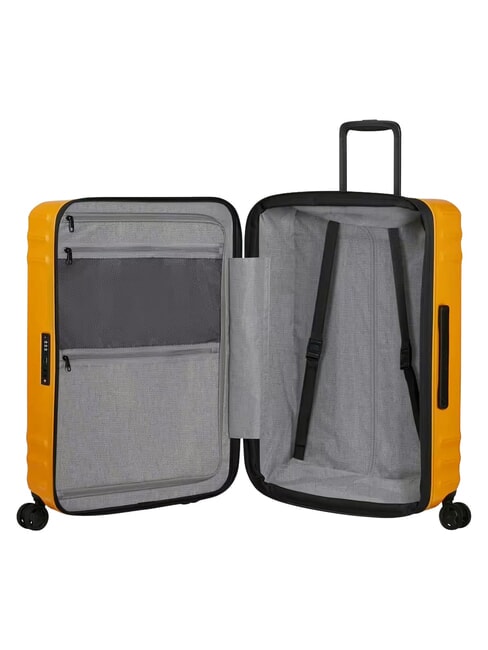 LIN'AIR Mittlerer Trolley, ausziehbar metallische Mango - Harte Trolleys