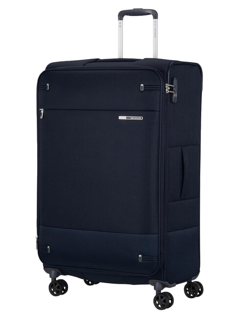 BASE BOOST Gro&szlig;er, erweiterbarer Trolley blu navy - Halbharte Trolleys