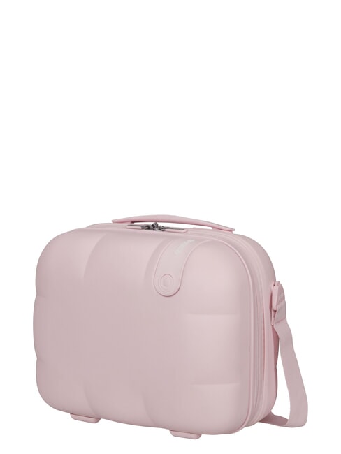 DREAMI Hartschalenetui mit Schultergurt vertr&auml;umtes Himmelrosa - Beauty-Case