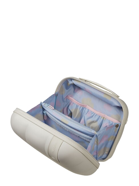 DREAMI Hartschalenetui mit Schultergurt Wolkenwei&szlig; - Beauty-Case