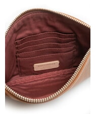 COCCINELLE ROUNDED ENVELOPE Lederclutch Cognac - Damentaschen - 5