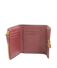 COCCINELLE CAMPUS Kleines Lederportemonnaie Johannisbeere - Brieftaschen Damen - 2