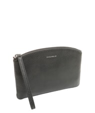 COCCINELLE ROUNDED ENVELOPE Lederclutch Schwarz - Damentaschen - 2