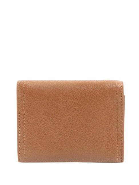 CAMPUS Kleines Lederportemonnaie Cognac - Brieftaschen Damen