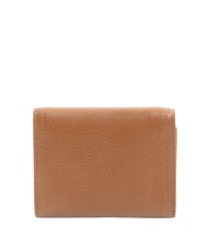 COCCINELLE CAMPUS Kleines Lederportemonnaie Cognac - Brieftaschen Damen - 3
