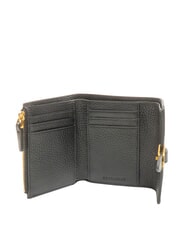 COCCINELLE CAMPUS Kleines Lederportemonnaie Schwarz - Brieftaschen Damen - 2