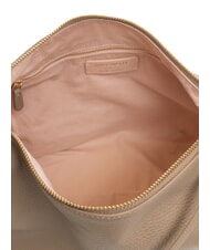 COCCINELLE ALMADA Schultertasche, Leder warmes Taupe - Damentaschen - 5