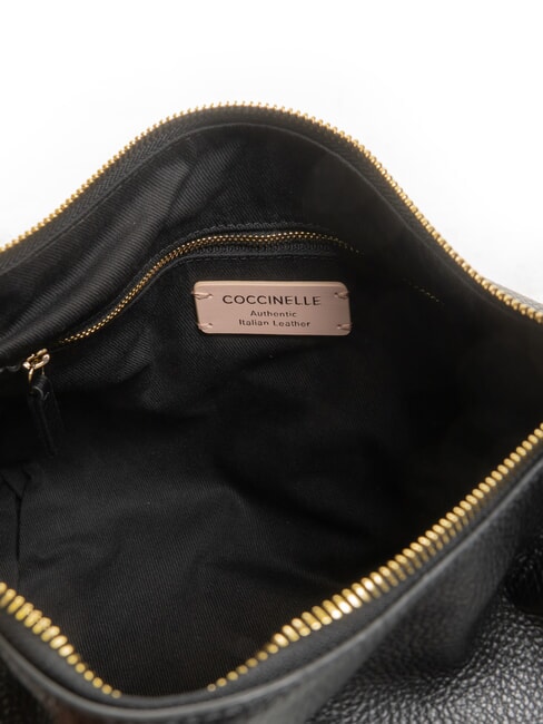 ALMADA Schultertasche, Leder Schwarz - Damentaschen