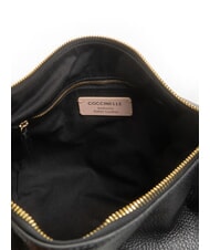 COCCINELLE ALMADA Schultertasche, Leder Schwarz - Damentaschen - 5
