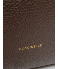 COCCINELLE ALMADA Schultertasche, Leder Br&uuml;nette - Damentaschen - 4