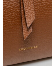 COCCINELLE ALBA Handtasche mit Schulterriemen Cognac - Damentaschen - 4