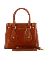 THE BRIDGE CECILIA Lederhandtasche mit Schulterriemen BRAUN - Damentaschen - 4