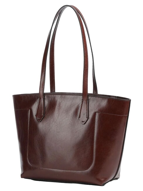 GUELFA Schultertasche aus Leder BRAUN - Damentaschen