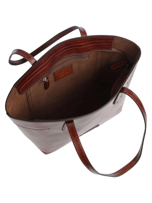 GUELFA Schultertasche aus Leder BRAUN - Damentaschen