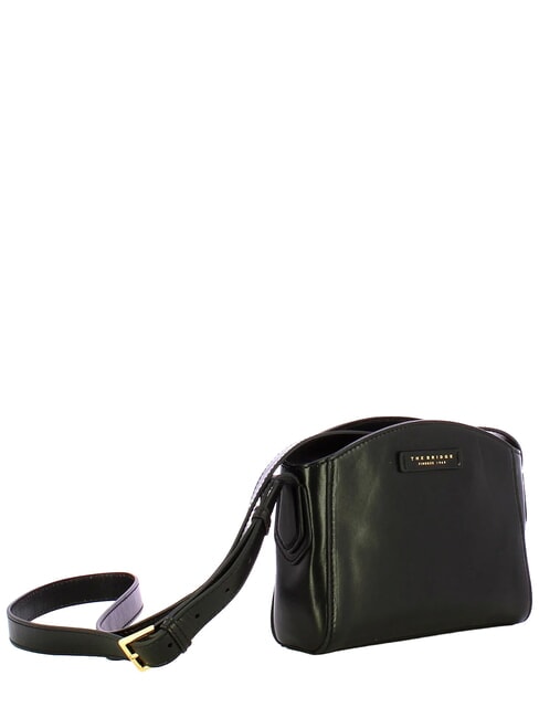 COSTANZA Mini-Schultertasche aus Leder Schwarzes Gold - Damentaschen