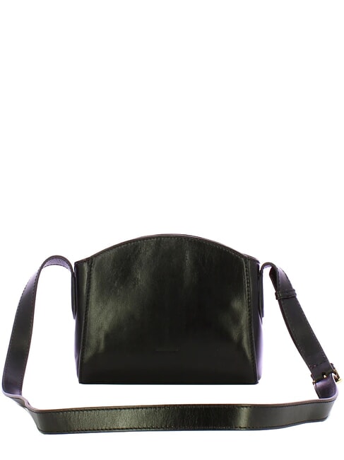COSTANZA Mini-Schultertasche aus Leder Schwarzes Gold - Damentaschen