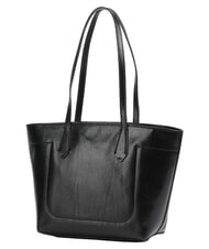 THE BRIDGE GUELFA Schultertasche aus Leder Schwarzes Gold - Damentaschen - 2