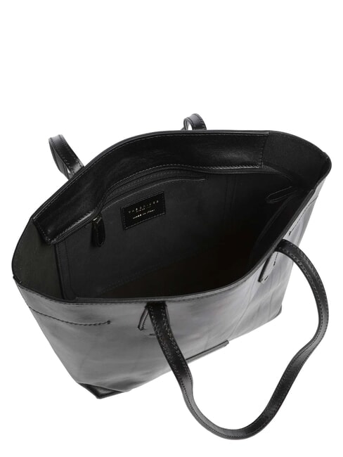 GUELFA Schultertasche aus Leder Schwarzes Gold - Damentaschen