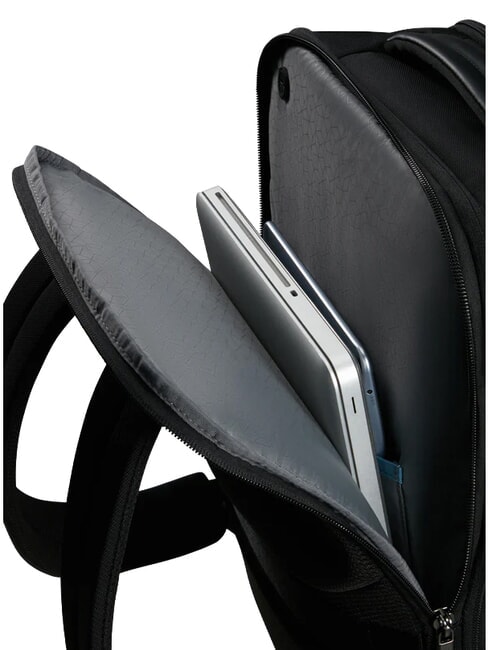 EVOSIGHT 17,3"-Laptop-Rucksack, erweiterbar SCHWARZ - PC-Rucks&auml;cke