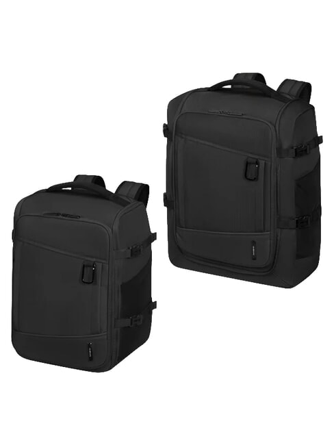 2FIT 2-in-1-Rucksack f&uuml;r unter den Sitz SCHWARZ - Rucks&auml;cke f&uuml;r Schule &amp; Freizeit