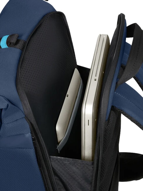 MODERNY 15,6-Zoll-Laptop-Rucksack, erweiterbar Blau - PC-Rucks&auml;cke