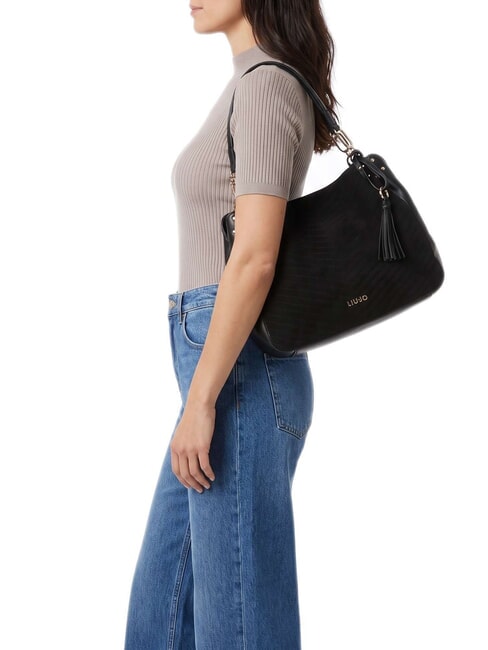 CIRRY Mittelgro&szlig;e Schultertasche SCHWARZ - Damentaschen