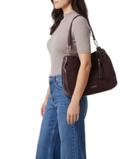 LIUJO CIRRY Mittelgro&szlig;e Schultertasche rote Aubergine - Damentaschen - 2