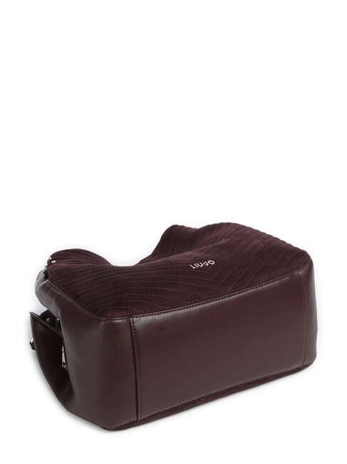 CIRRY Mittelgro&szlig;e Schultertasche rote Aubergine - Damentaschen