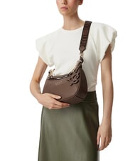 LIUJO RIDHI Schultertasche mit Schultergurt dunkler Mokka - Damentaschen - 2