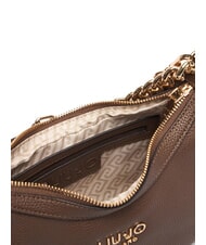 LIUJO RIDHI Schultertasche mit Schultergurt dunkler Mokka - Damentaschen - 4