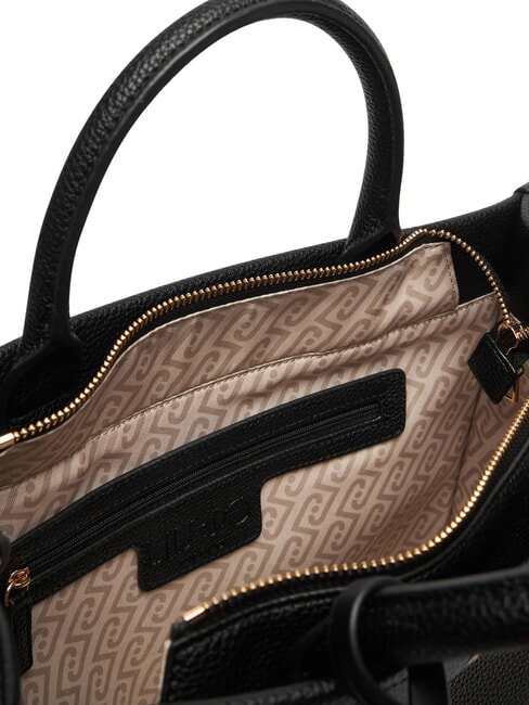RIDHI Handtasche mit Schulterriemen SCHWARZ - Damentaschen