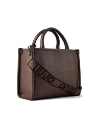 LIUJO RIDHI Handtasche mit abnehmbarem Schultergurt dunkler Mokka - Damentaschen - 3
