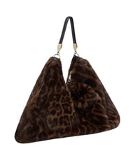 LIUJO FOULARD Umh&auml;ngetasche nat&uuml;rlicher Fleck. - Damentaschen - 3