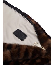 LIUJO FOULARD Umh&auml;ngetasche nat&uuml;rlicher Fleck. - Damentaschen - 4