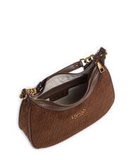 LIUJO RIDHI Embossed Schultertasche mit Schultergurt Tabak - Damentaschen - 4