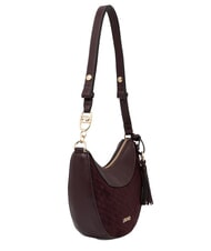 LIUJO CIRRY Schultertasche im Hobo-Stil rote Aubergine - Damentaschen - 2