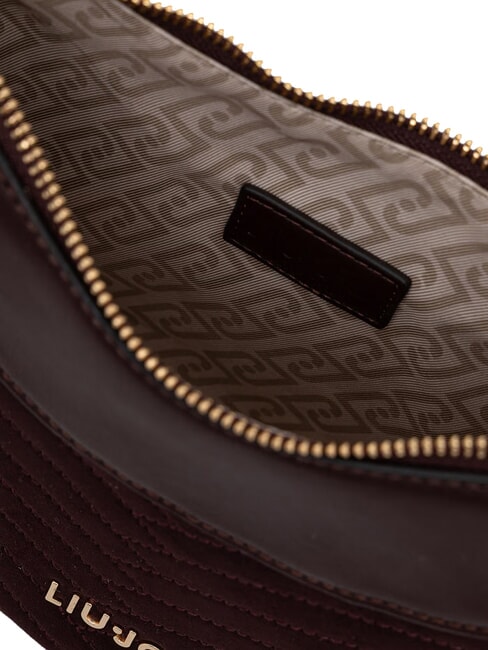 CIRRY Schultertasche im Hobo-Stil rote Aubergine - Damentaschen