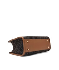 LIUJO RIDHI Jacquard Handtasche mit Schulterriemen t.moro - Damentaschen - 4