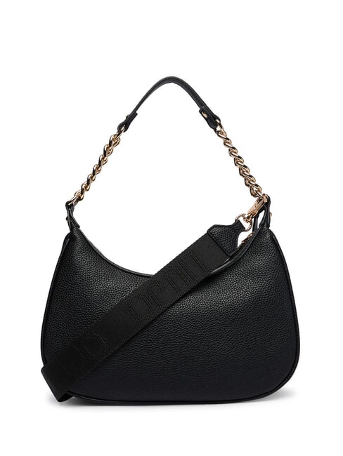 RIDHI Schultertasche mit Schultergurt SCHWARZ - Damentaschen
