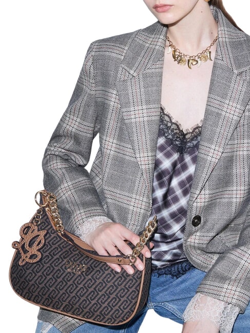 RIDHI Jacquard Schultertasche mit Schultergurt t.moro - Damentaschen
